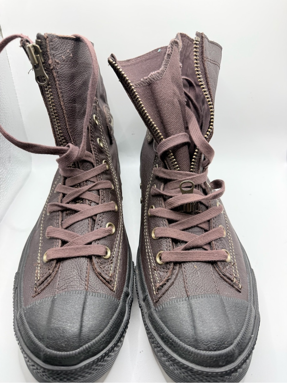 Converse All Star Black Rubber Sole Close-Up